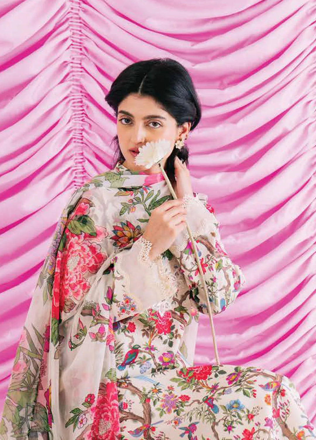 Rinesa By Ayzel Embroidered Lawn Suit Unstitched 3 Piece AAF24R D-09 Zoe - Summer Collection