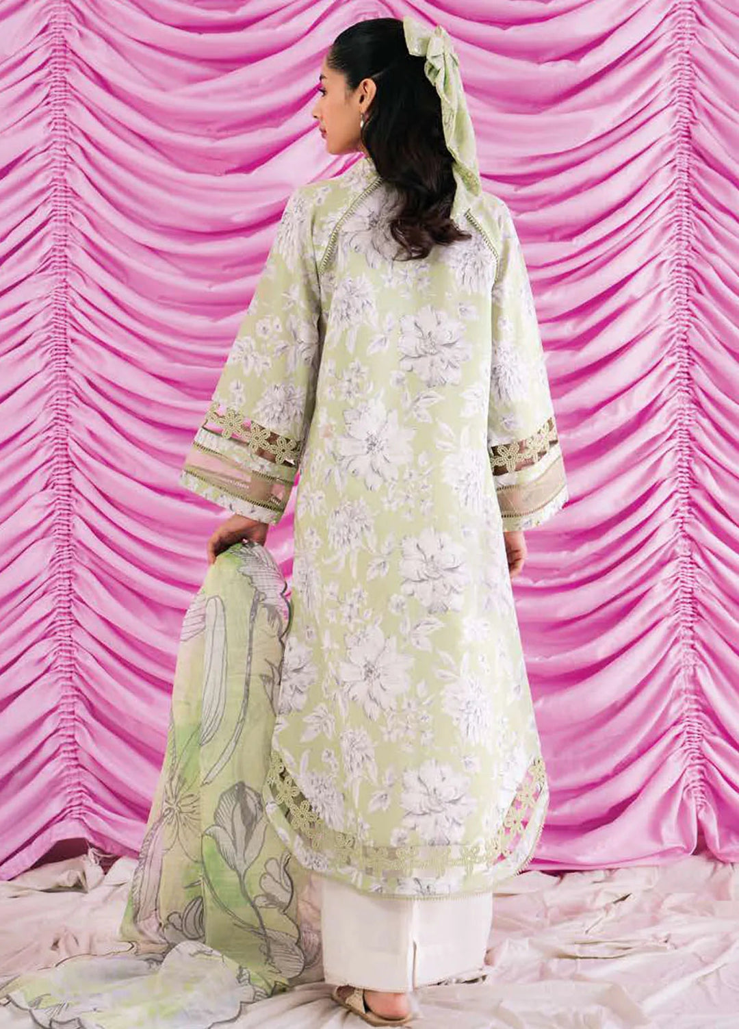 Rinesa By Ayzel Embroidered Lawn Suit Unstitched 3 Piece AAF24R D-11 Erin - Summer Collection