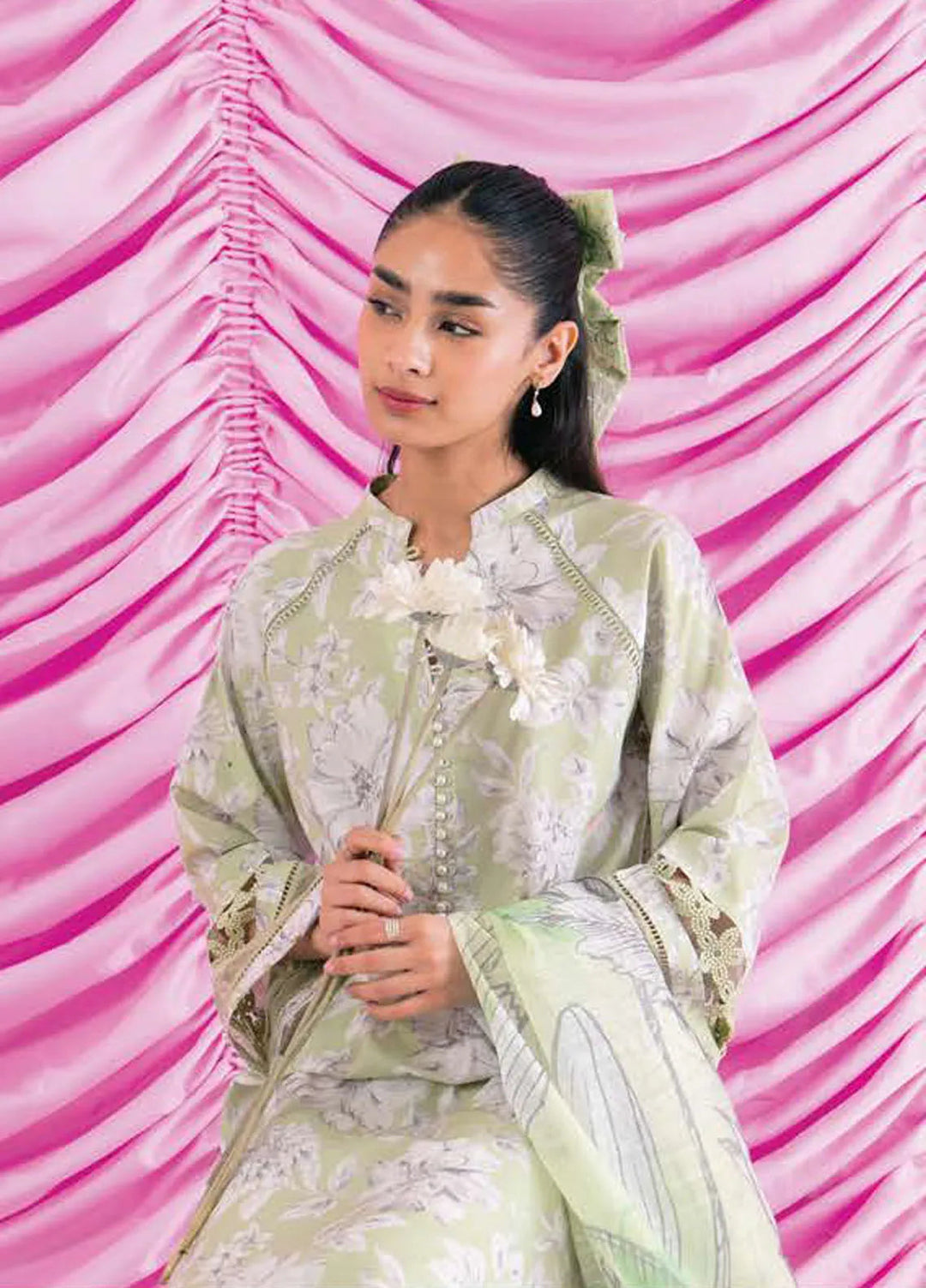 Rinesa By Ayzel Embroidered Lawn Suit Unstitched 3 Piece AAF24R D-11 Erin - Summer Collection