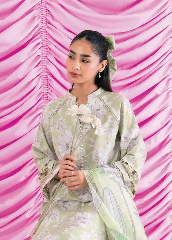 Rinesa By Ayzel Embroidered Lawn Suit Unstitched 3 Piece AAF24R D-11 Erin - Summer Collection