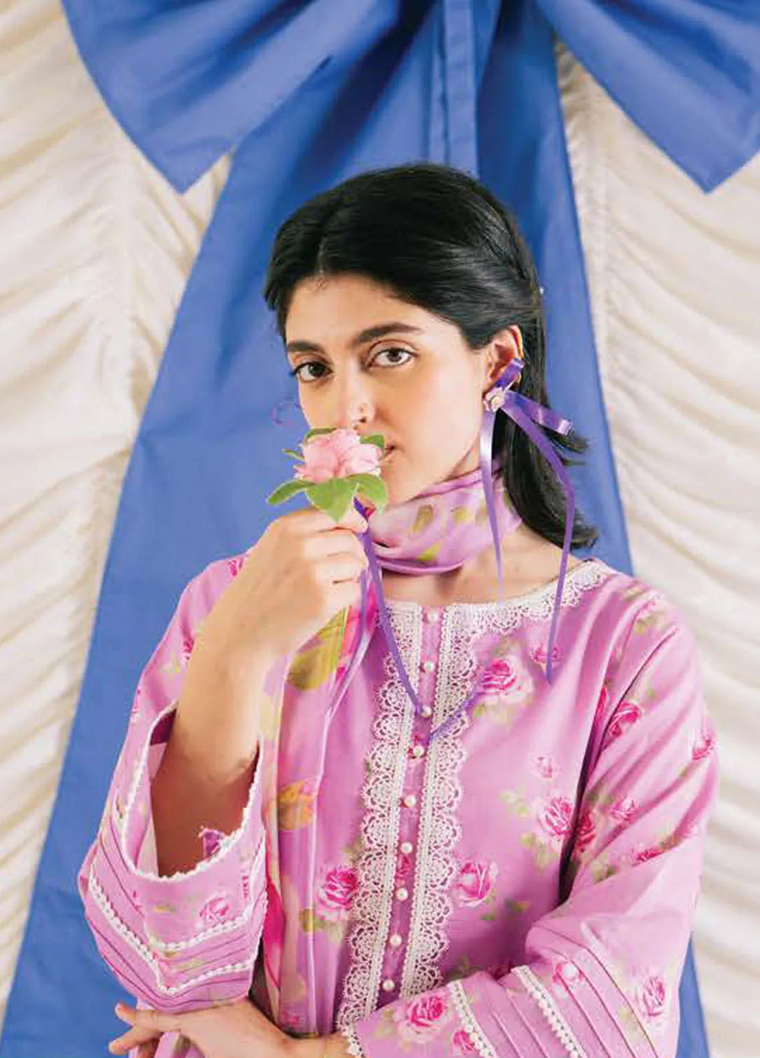 Rinesa By Ayzel Embroidered Lawn Suit Unstitched 3 Piece AAF24R D-12 Miri - Summer Collection