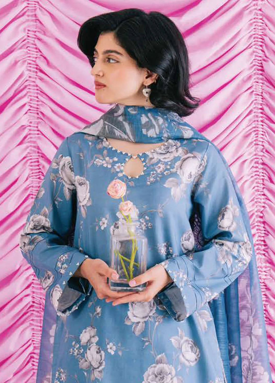 Rinesa By Ayzel Embroidered Lawn Suit Unstitched 3 Piece AAF24R D-13 Posy - Summer Collection