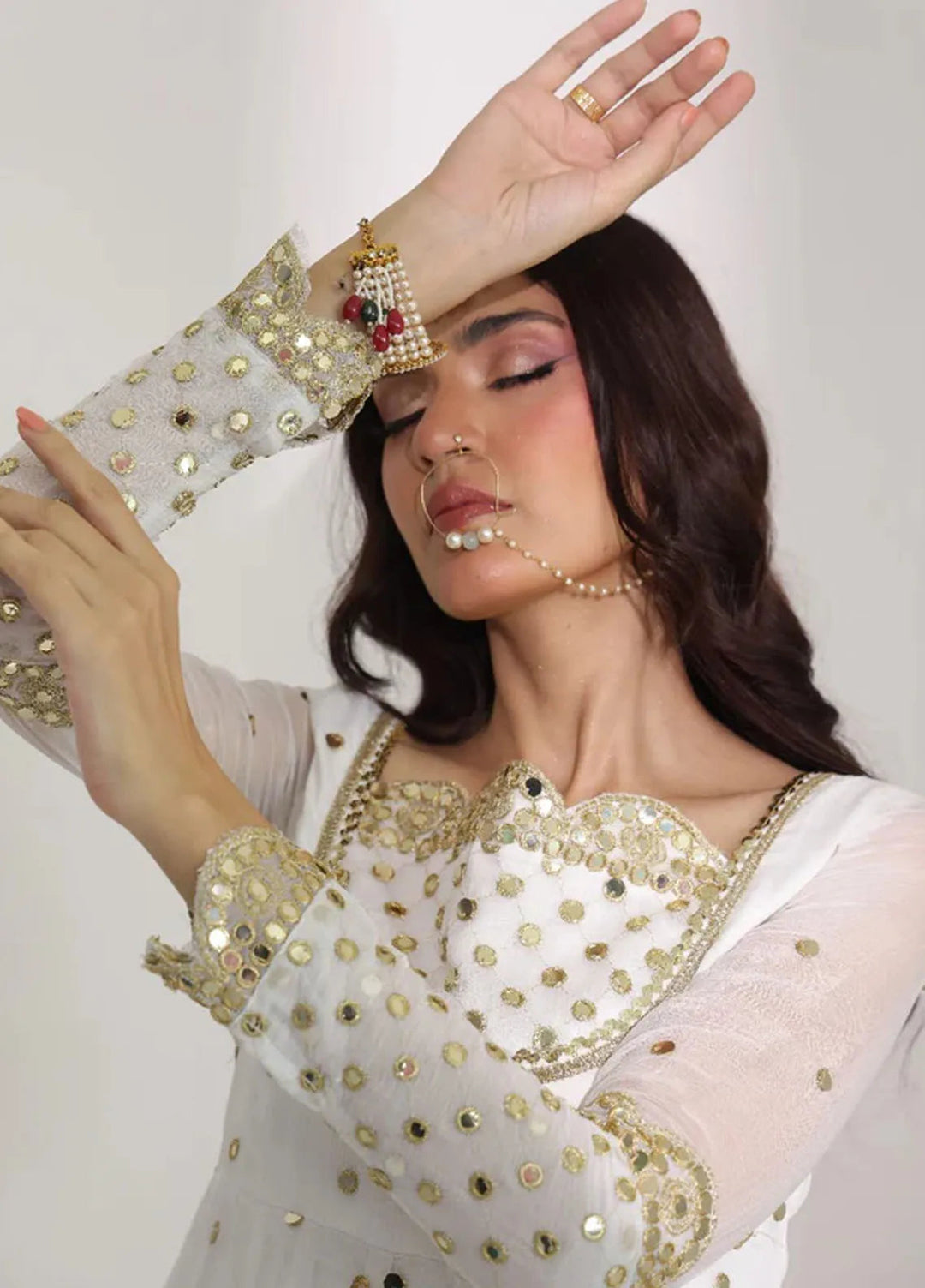 Ripret Pret Embroidered Chiffon 2 Piece Suit Noor E Afshan