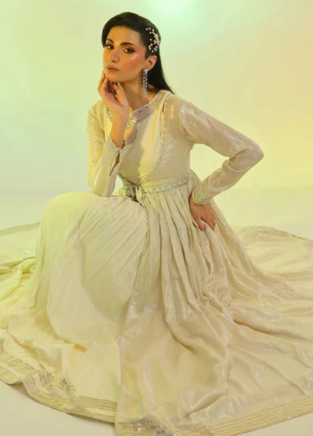 Ripret Pret Embroidered Chiffon 4 Piece Suit Lumeire