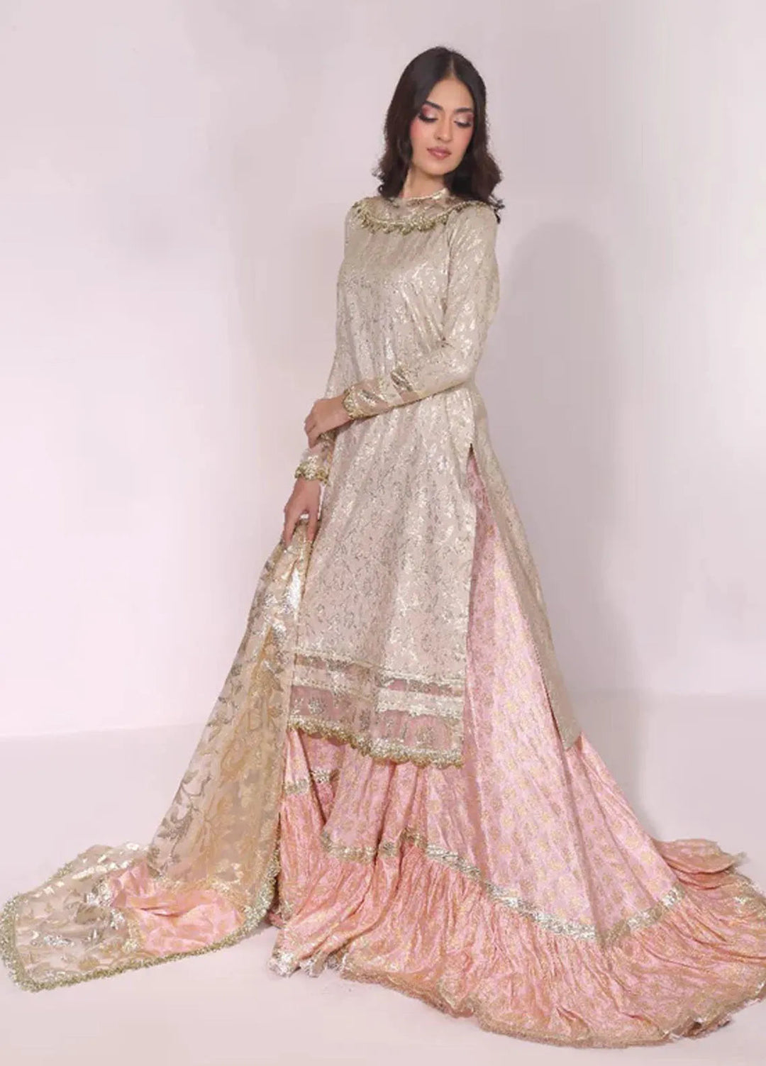 Ripret Pret Embroidered Cotton 3 Piece Suit Ishqana