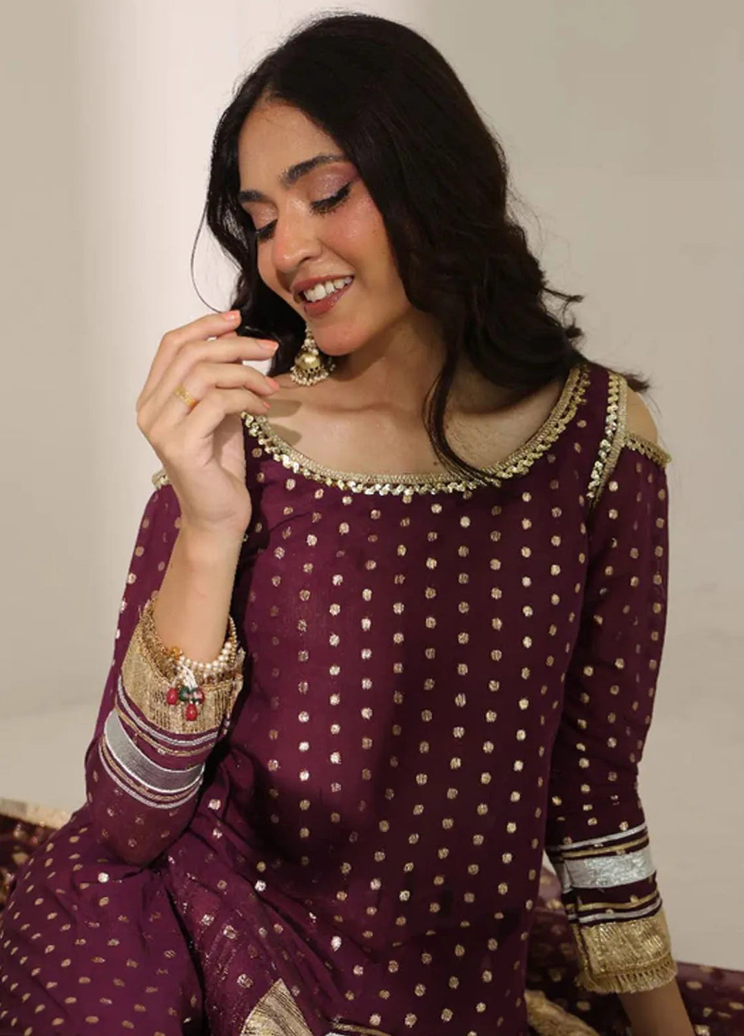 Ripret Pret Embroidered Cotton 3 Piece Suit Meherbano