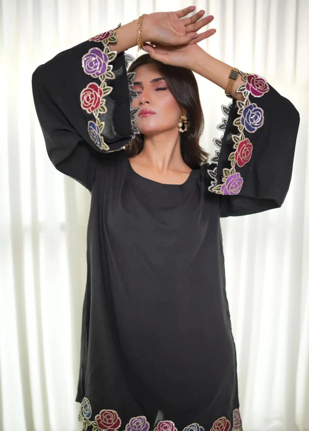 Ripret Pret Embroidered lawn 2 Piece Suit Rose