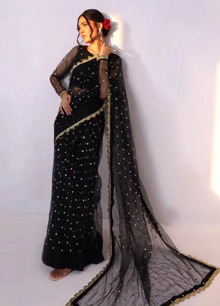 Ripret Pret Embroidered Net 3 Piece Suit Chandni