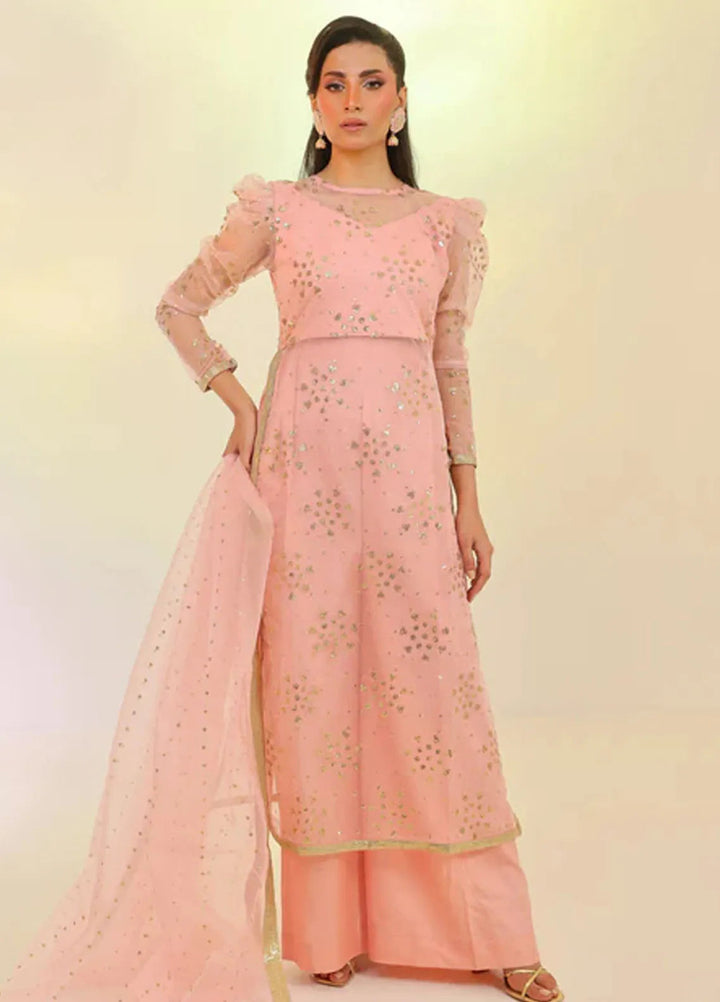 Ripret Pret Embroidered Organza 3 Piece Suit Parisbelle