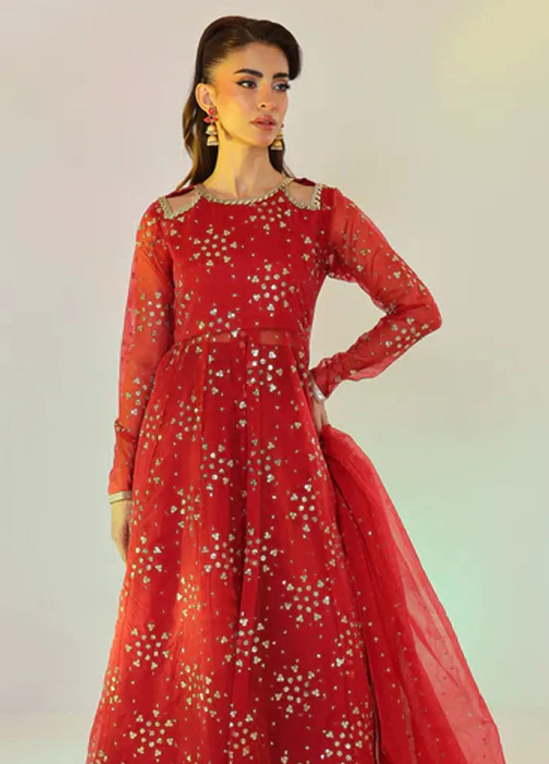 Ripret Pret Embroidered Organza 3 Piece Suit Rosabelle