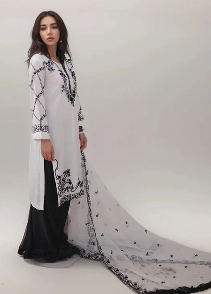 Ripret Pret Embroidered Raw Silk 2 Piece Suit Mahpari