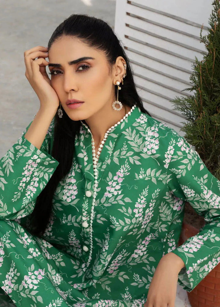 Ripret Pret printed Poly Lawn 2 Piece Suit Ivy