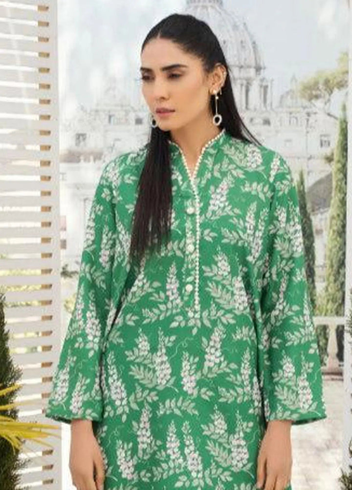 Ripret Pret printed Poly Lawn 2 Piece Suit Ivy