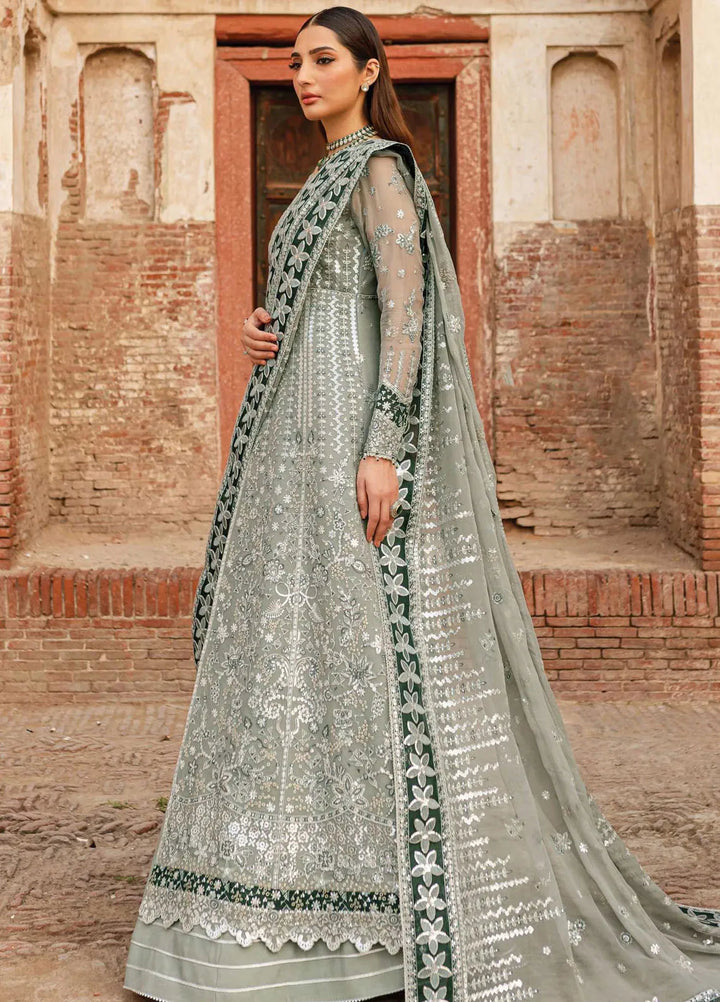 Ritzier by Farasha Embroidered Suit Unstitched 3 Piece FSH24R D-07 Grey Veil - Luxury Collection