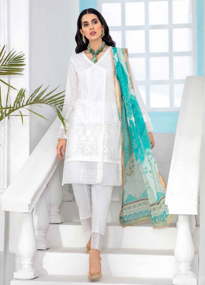 Riwaj by Banafsheh Embroidered Lawn Suits Unstitched 3 Piece BF21R RW-01 - Summer Collection