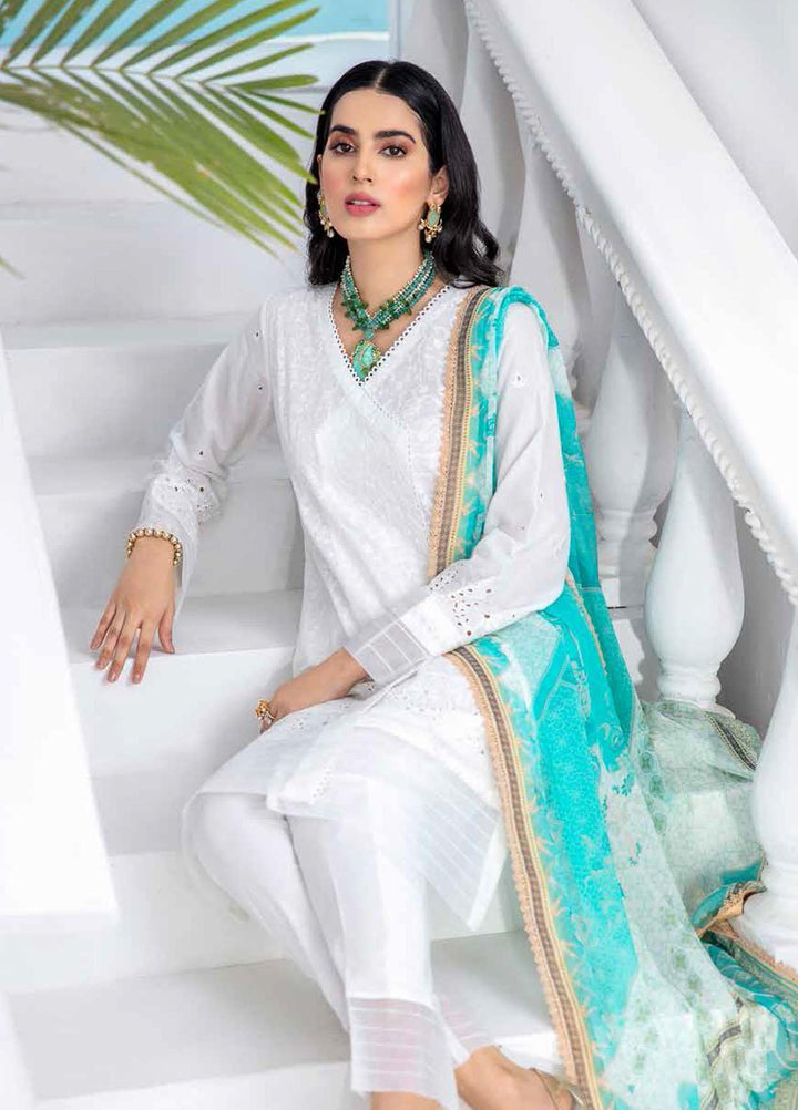 Riwaj by Banafsheh Embroidered Lawn Suits Unstitched 3 Piece BF21R RW-01 - Summer Collection