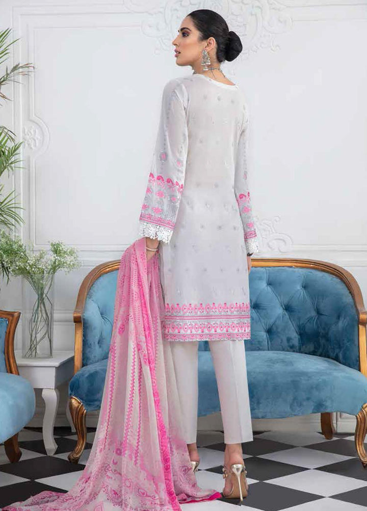 Riwaj by Banafsheh Embroidered Lawn Suits Unstitched 3 Piece BF21R RW-04 - Summer Collection