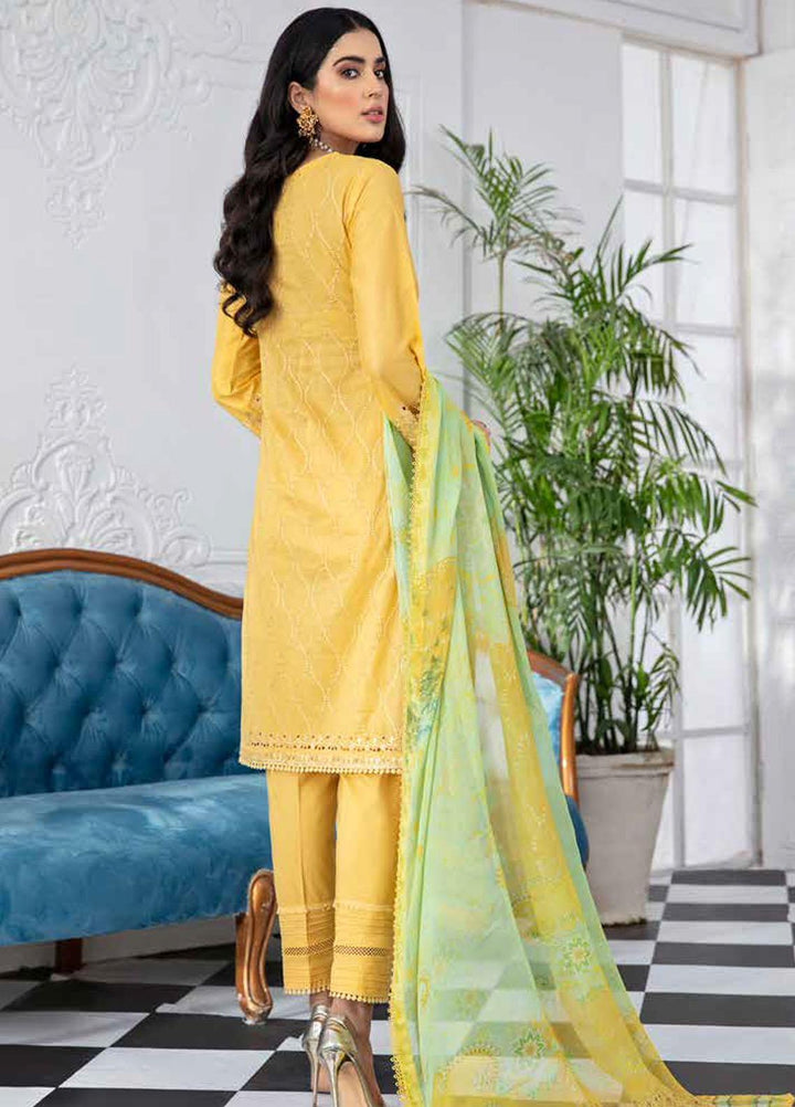 Riwaj by Banafsheh Embroidered Lawn Suits Unstitched 3 Piece BF21R RW-05 - Summer Collection