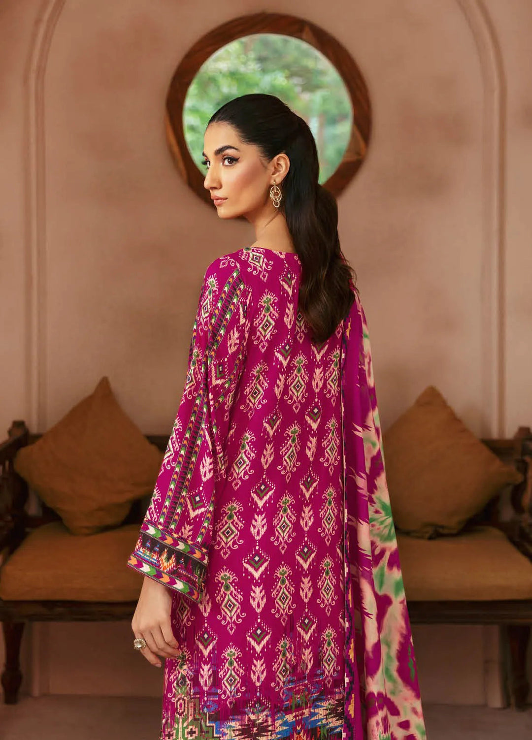 Riwaj by Ramsha Embroidered Viscose Suits Unstitched 3 Piece RSH24RJ J-308 - Winter Collection