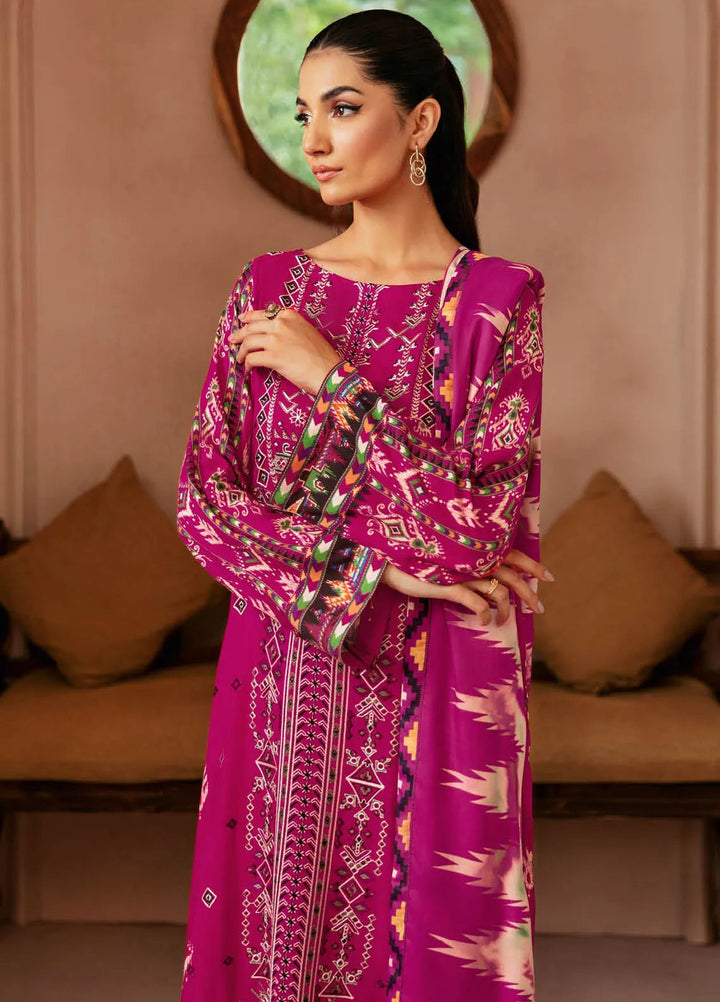 Riwaj by Ramsha Embroidered Viscose Suits Unstitched 3 Piece RSH24RJ J-308 - Winter Collection