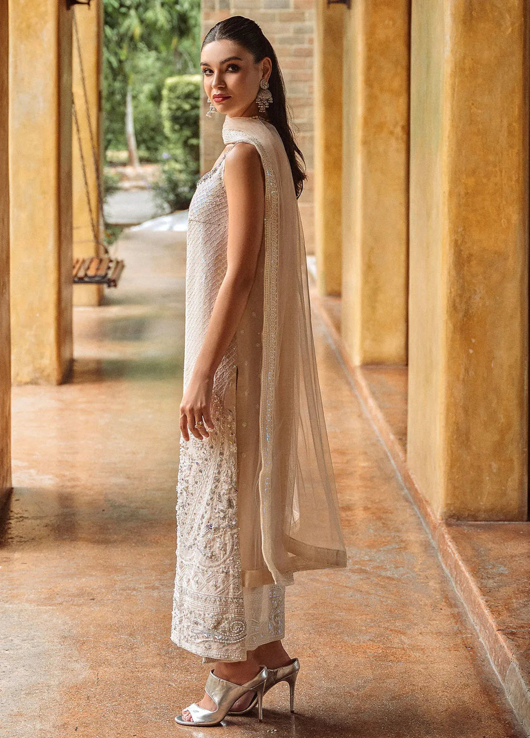Charizma Embroidered Missouri Jacquard Suits Unstitched 3 Piece CRZ21MK MSK-18 ORION - Winter Collection