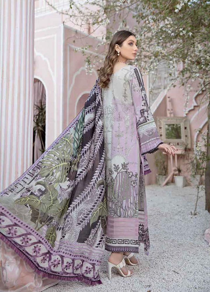Riwayat by Ramsha Embroidered Lawn Suits Unstitched 3 Piece RSH21R 103 - Luxury Collection