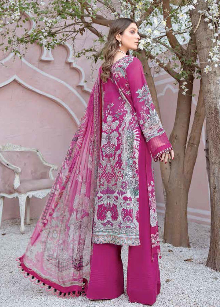 Riwayat by Ramsha Embroidered Lawn Suits Unstitched 3 Piece RSH21R 111 - Luxury Collection