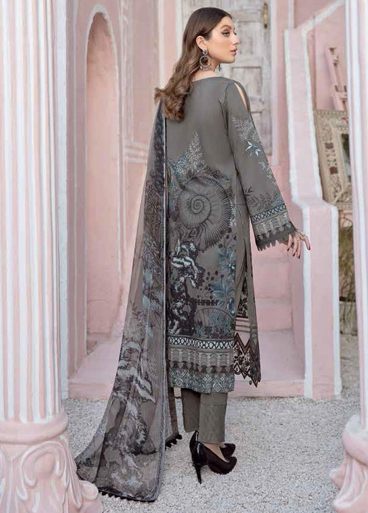 Riwayat by Ramsha Embroidered Lawn Suits Unstitched 3 Piece RSH21R 112 - Luxury Collection
