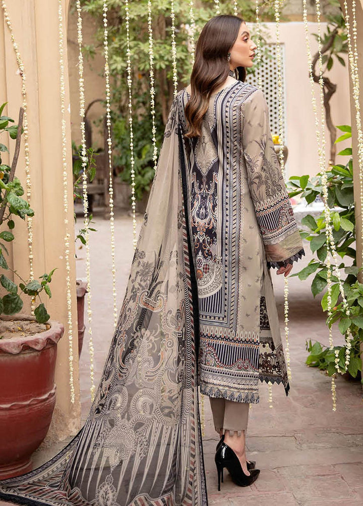 Riwayat by Ramsha Embroidered Lawn Suits Unstitched 3 Piece RSH22-RW4 Y-405 - Luxury Collection