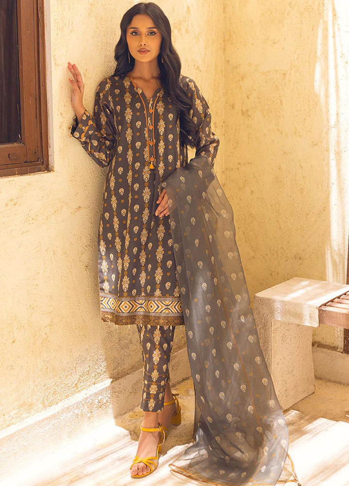 Riwayat By Salitex Printed Lawn Suits Unstitched 3 Piece ST23R UNS23AF001UT - Summer Collection