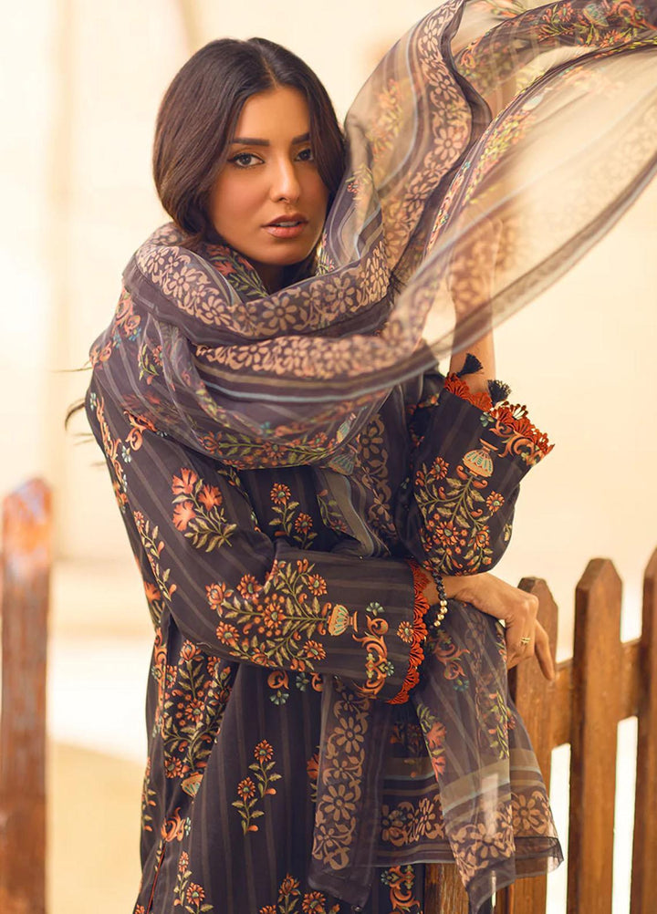 Riwayat By Salitex Printed Lawn Suits Unstitched 3 Piece ST23R UNS23AF012UT - Summer Collection