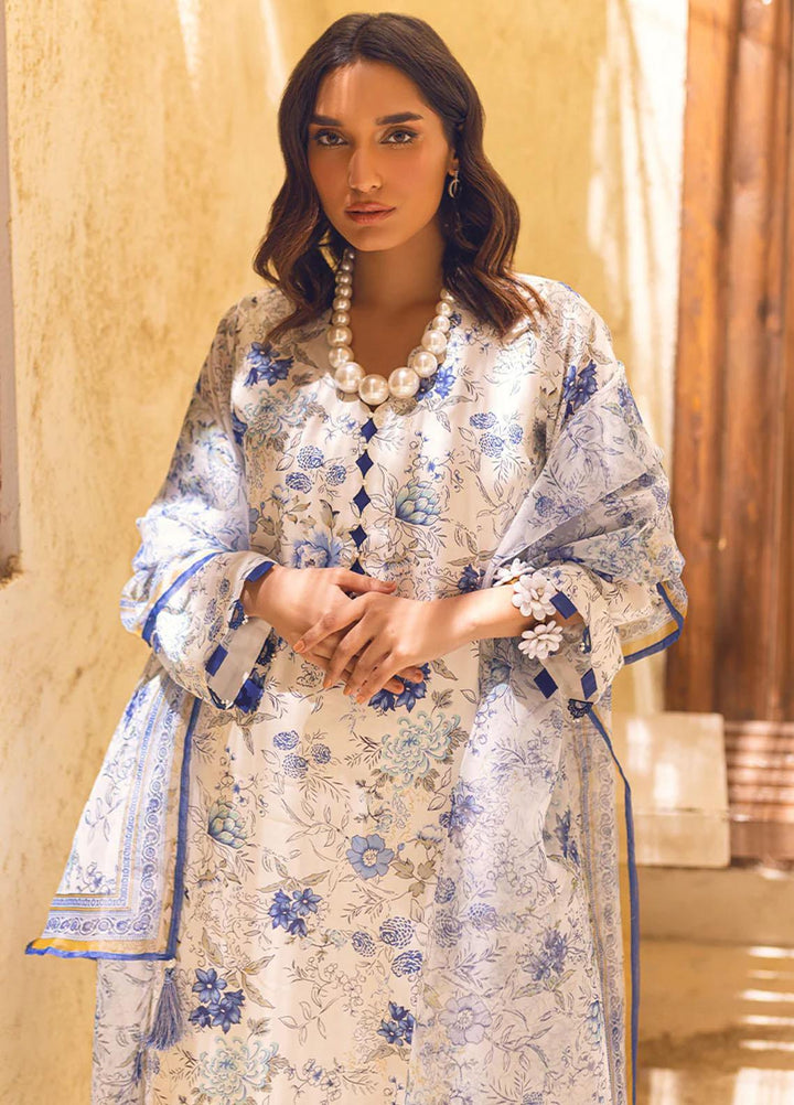 Riwayat By Salitex Printed Lawn Suits Unstitched 3 Piece ST23R UNS23AF002UT - Summer Collection