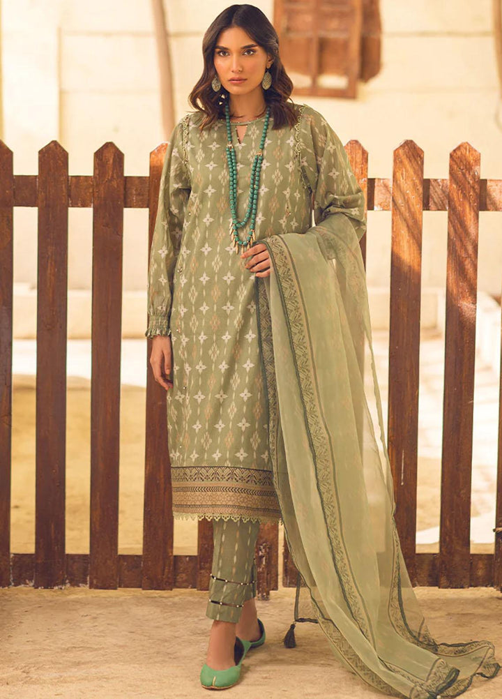 Riwayat By Salitex Printed Lawn Suits Unstitched 3 Piece ST23R UNS23AF004UT - Summer Collection