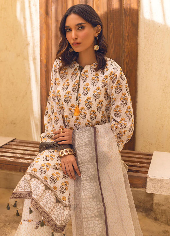 Riwayat By Salitex Printed Lawn Suits Unstitched 3 Piece ST23R UNS23AF005UT - Summer Collection