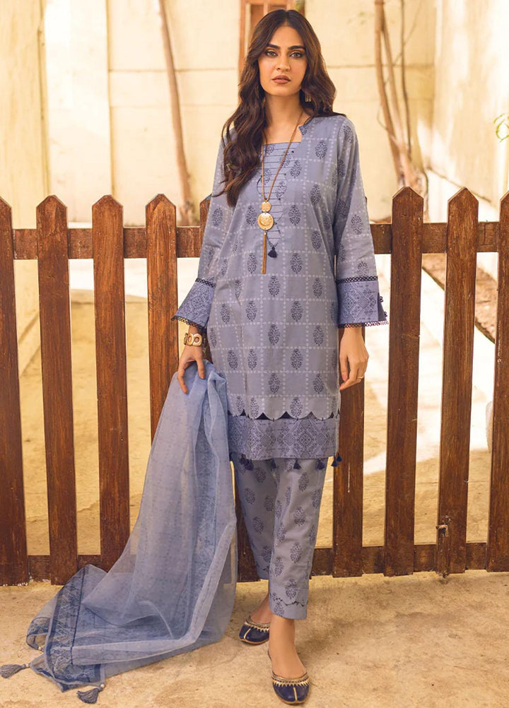 Riwayat By Salitex Printed Lawn Suits Unstitched 3 Piece ST23R UNS23AF006UT - Summer Collection