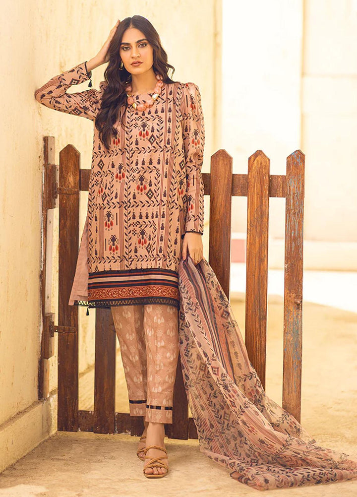 Riwayat By Salitex Printed Lawn Suits Unstitched 3 Piece ST23R UNS23AF009UT - Summer Collection
