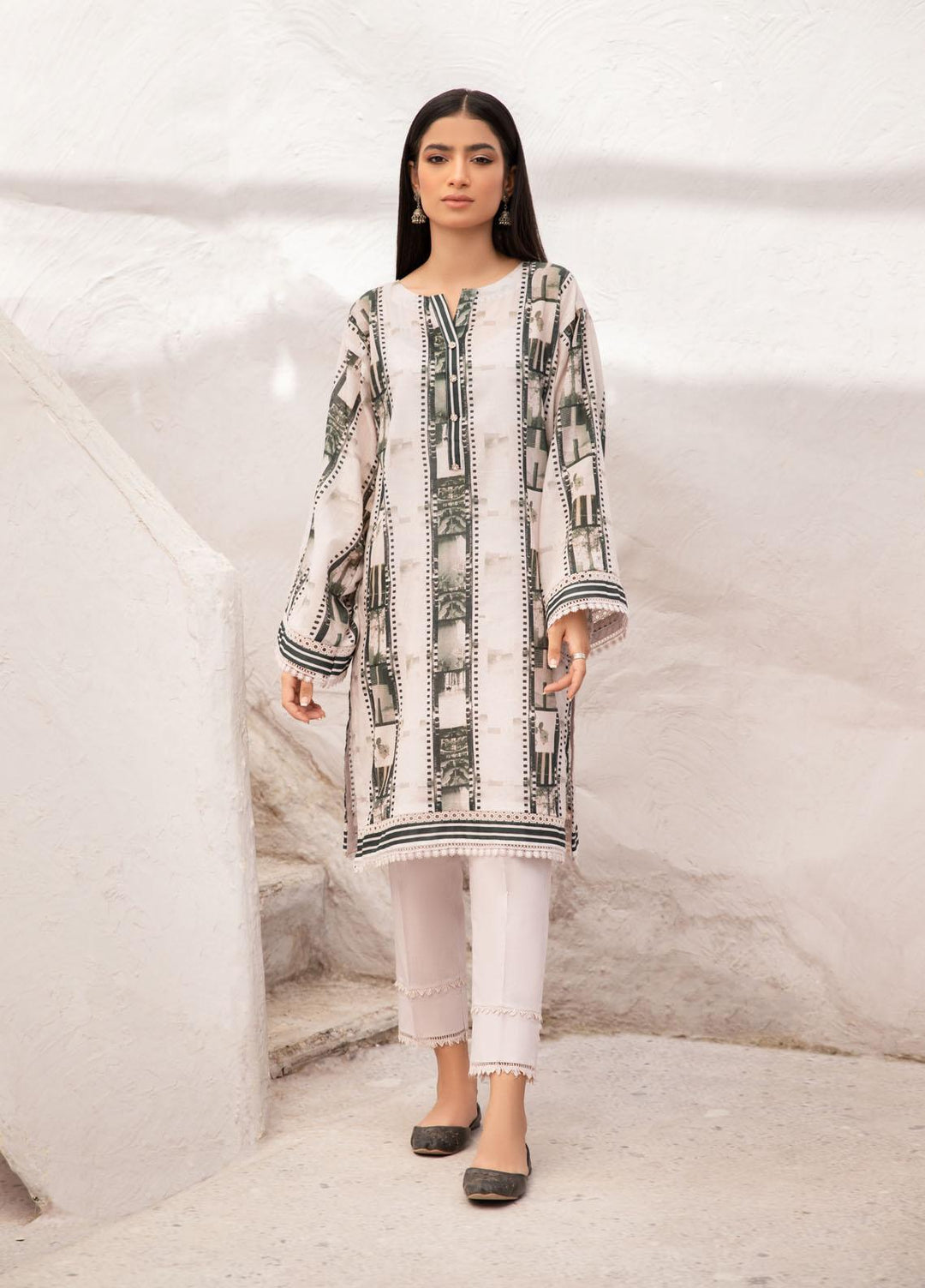 Rangoli by Ittehad Textiles Printed Lawn Suits Unstitched 2 Piece IT22RNG DP-RANG1-0001 - Summer Collection