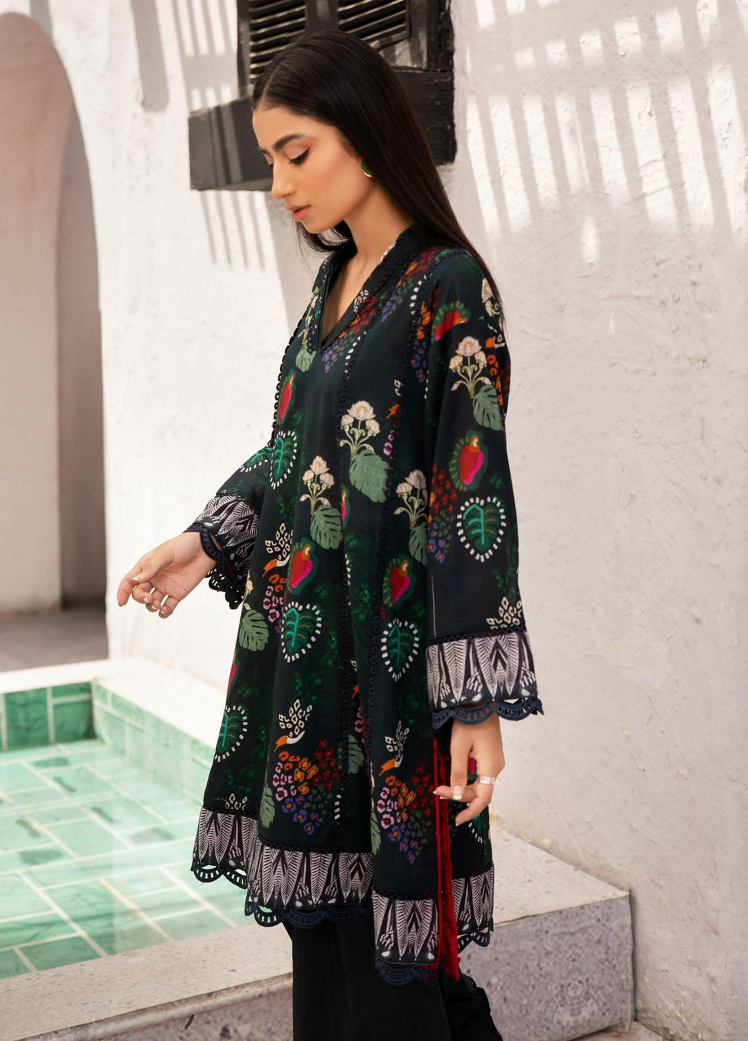 Rangoli by Ittehad Textiles Printed Lawn Suits Unstitched 2 Piece IT22RNG DP-RANG1-0003 - Summer Collection