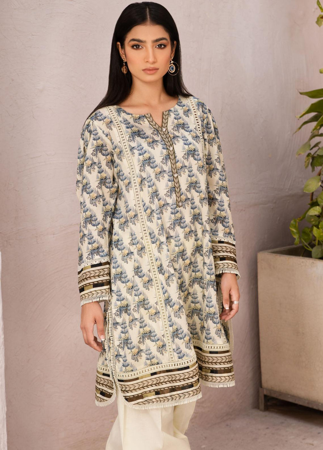 Rangoli by Ittehad Textiles Printed Lawn Suits Unstitched 2 Piece IT22RNG DP-RANG1-0005 - Summer Collection