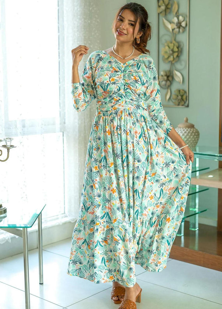 Robes Pret Casual  Long Dress ALOHA