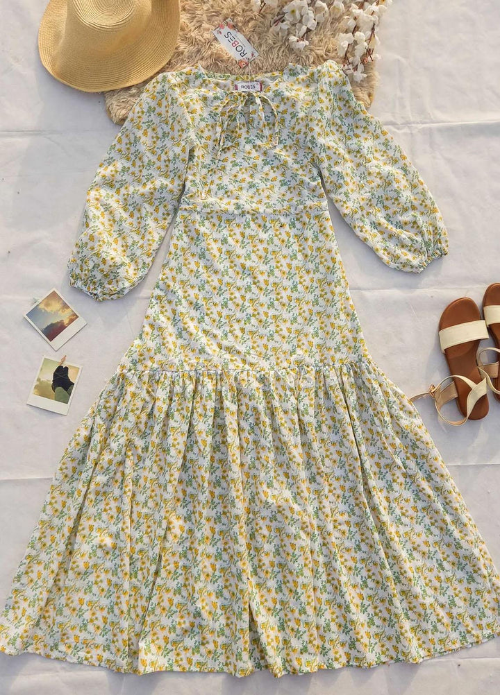 Robes Pret Casual  Long Dress ARELINE