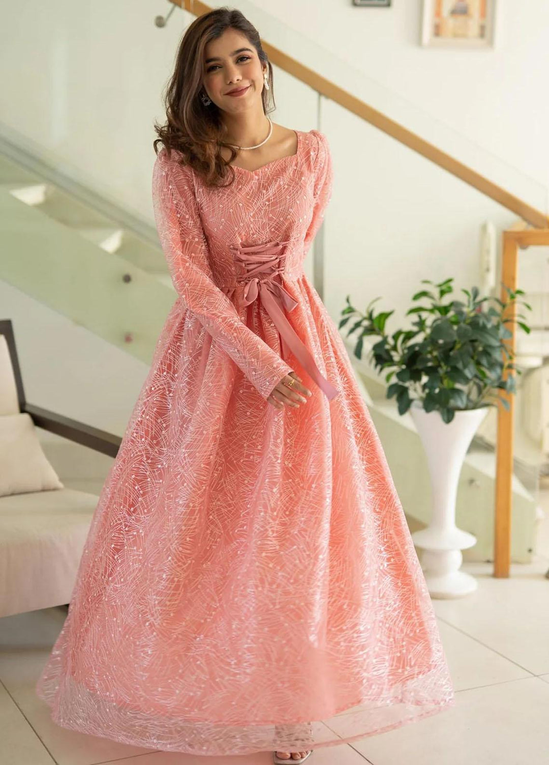 Robes Pret Casual  Long Dress CUTESY CHARM