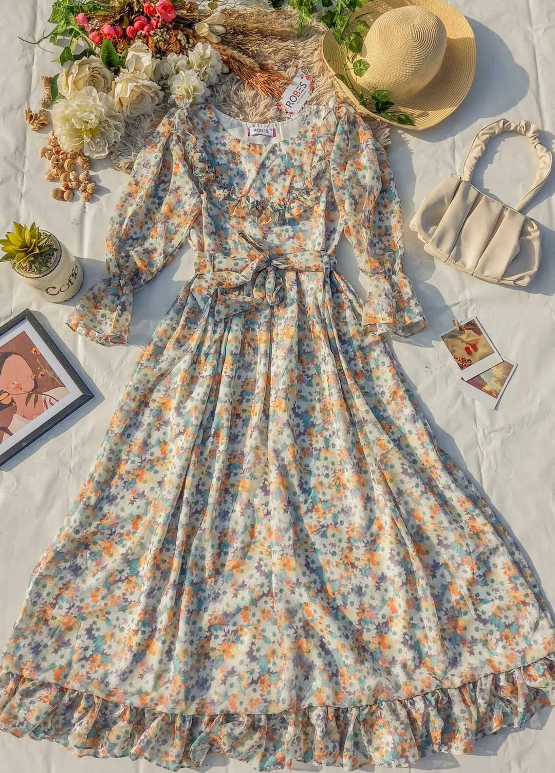 Robes Pret Casual  Long Dress DAISY