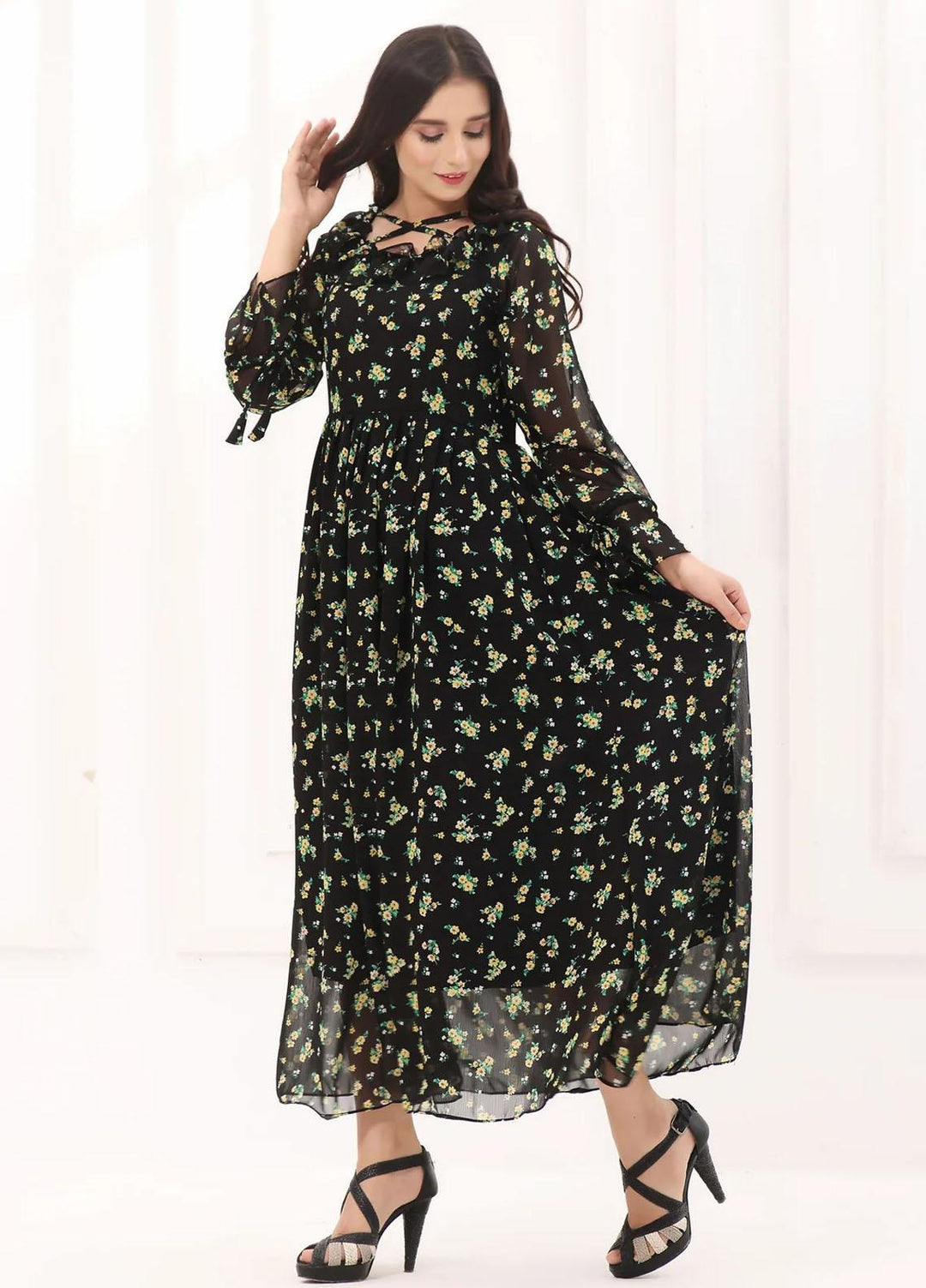 Robes Pret Casual  Long Dress DARK DAISY