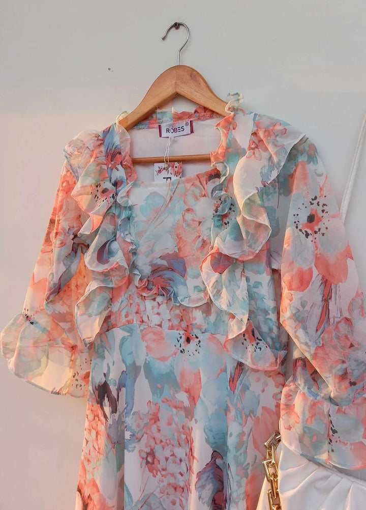 Robes Pret Casual  Long Dress FLORA FOREVER