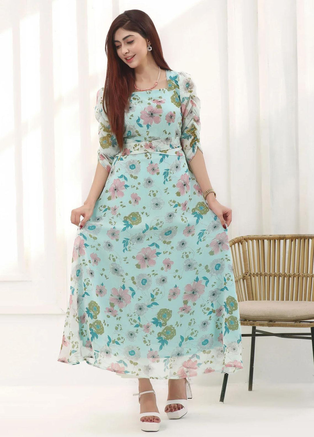 Robes Pret Casual  Long Dress FLORENCE