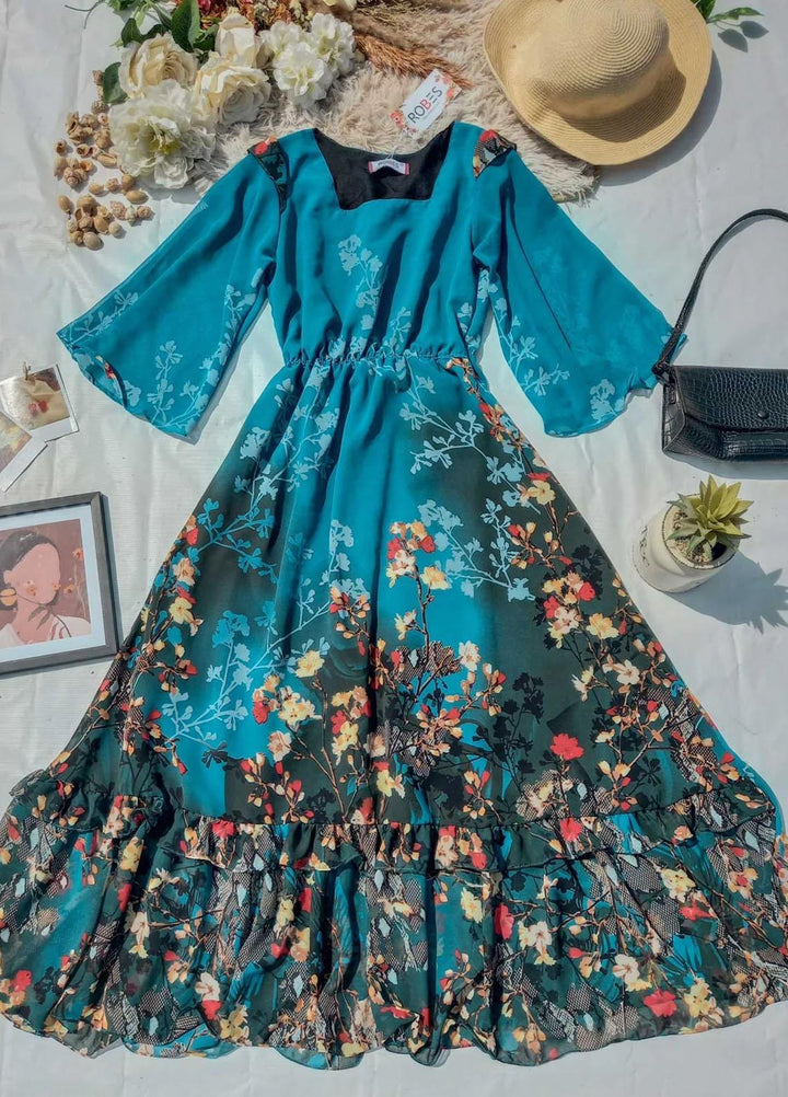Robes Pret Casual  Long Dress HUAN