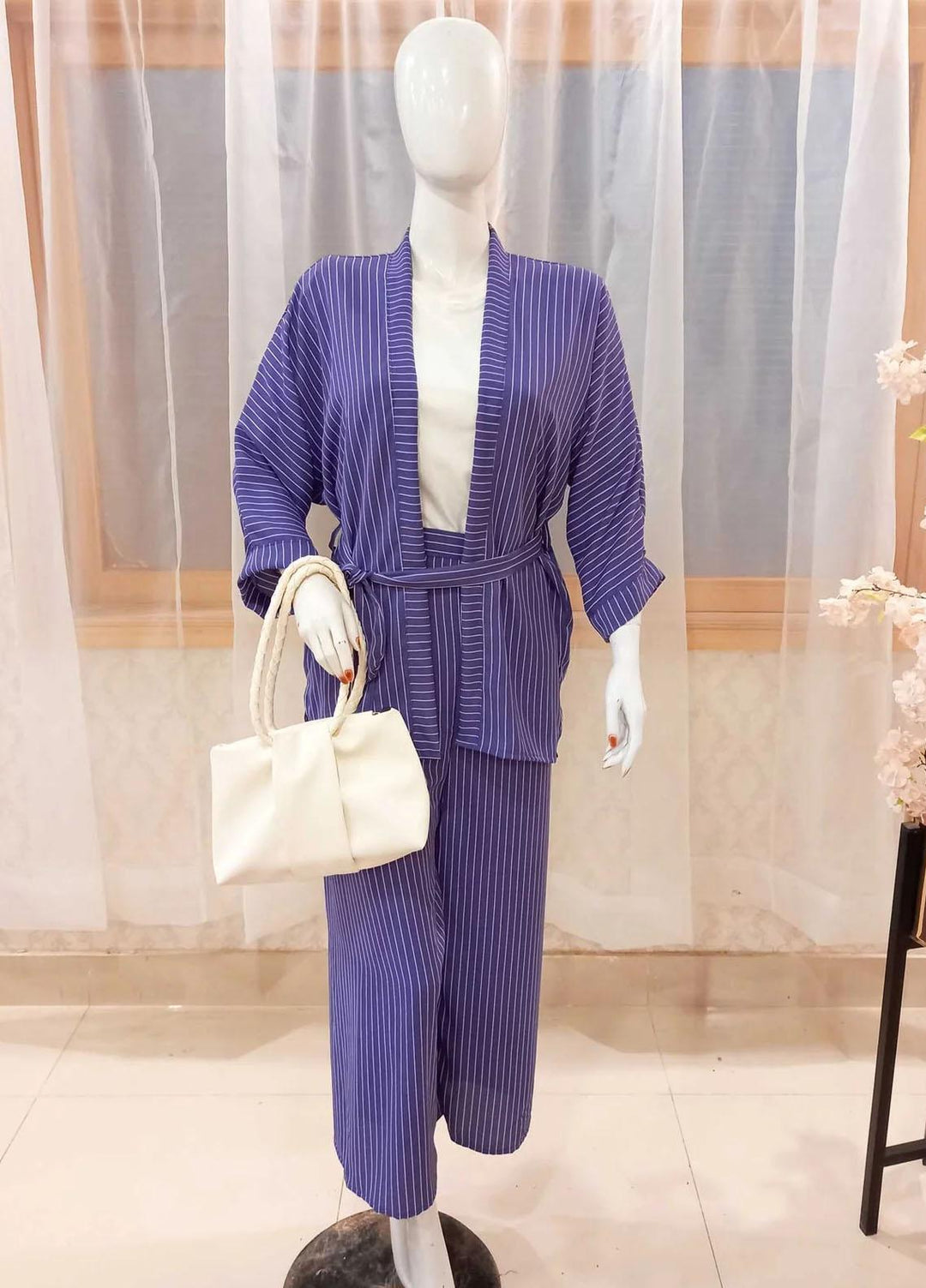 Robes Pret Casual  Long Dress LILAC KIMONO