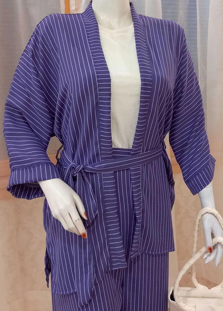 Robes Pret Casual  Long Dress LILAC KIMONO