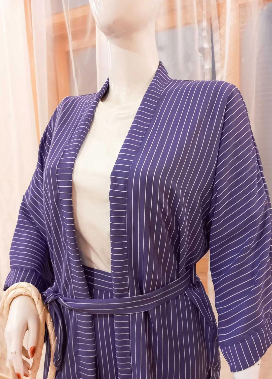 Robes Pret Casual  Long Dress LILAC KIMONO